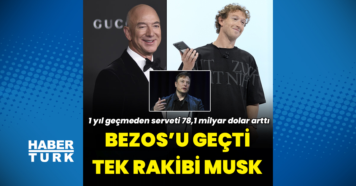 Mark Zuckerberg, Bezos’u geçti yeni hedefi Musk